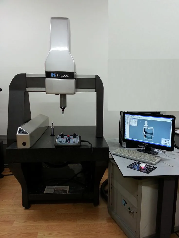 Retrofitted IMPACT 1 CMM with Renishaw UCCT3 and VDMIS CNC software at James Precision Engineering, Woodlands