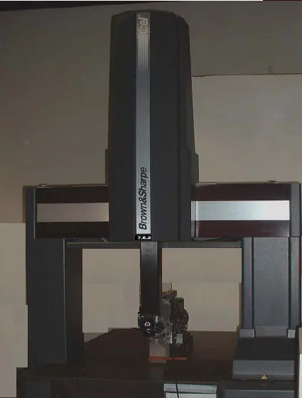 Brown and Sharpe Xcel 765 CNC CMM retrofitted with VDMIS